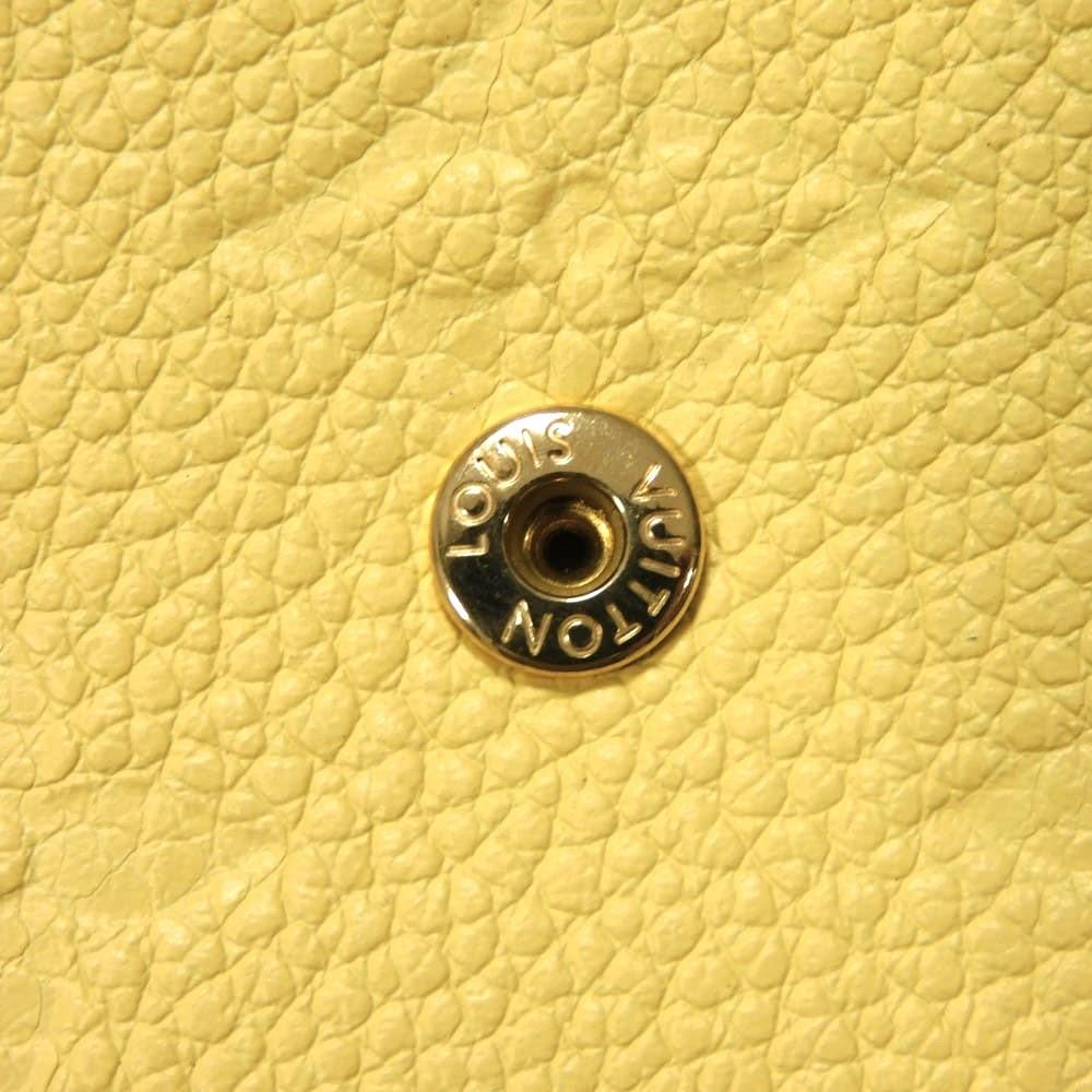 Used LV Porto Monnaie Rosalie M81974 7941 Bag with Flower Embossed LV Logo and RFID IC Chip. Unisex. from Japan