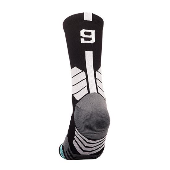Șosete de baschet cu dungi anti-alunecare rezistente la șocuri Design util de imprimare Fotbal