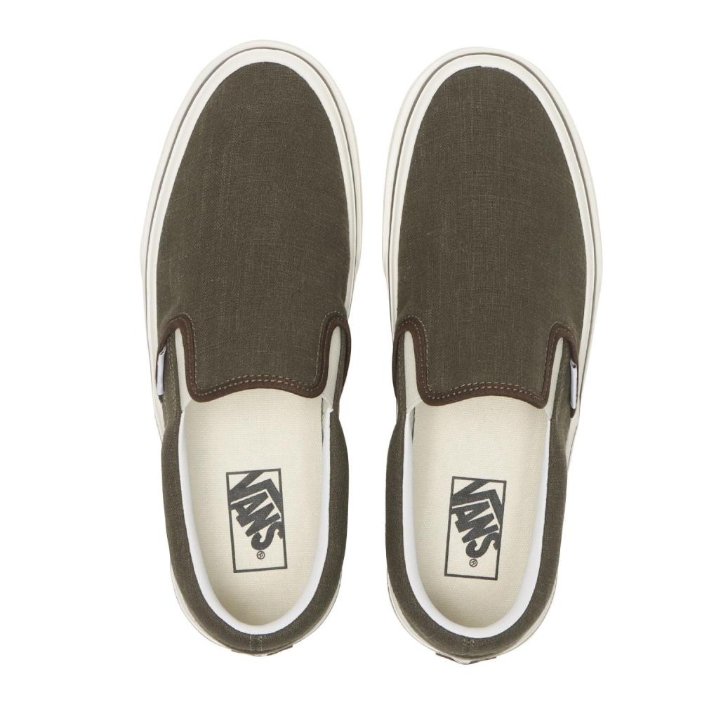 Vans Slip On Light Green Whisper V98 Lite Hemp Green Whisper