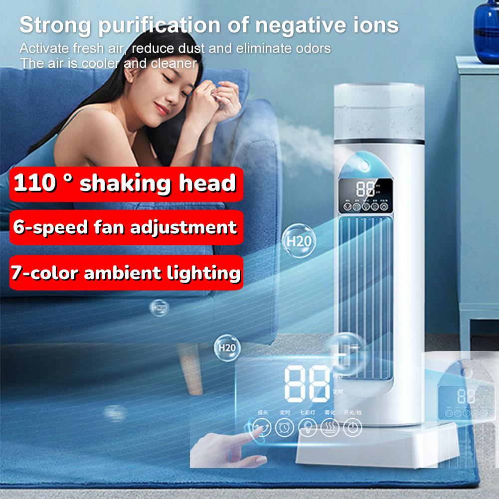 Portable Tower Fan with 6 Wind Speed