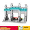 Lego-Compatible Street View Snack Street Mini City Building Toys for Kids - Creative Gifts for Boys & Girls