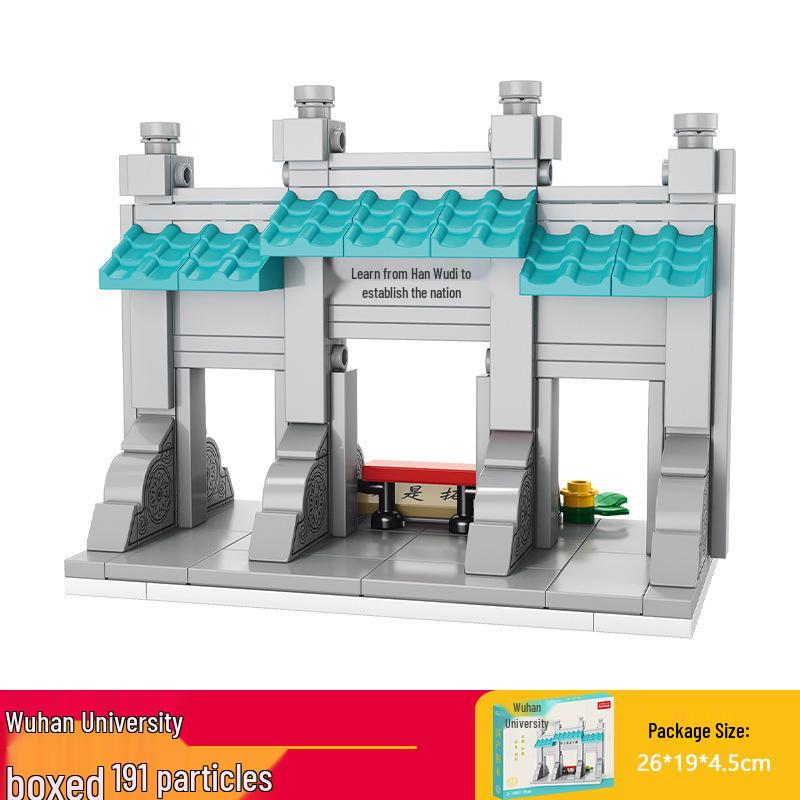 Lego-Compatible Street View Snack Street Mini City Building Toys for Kids - Creative Gifts for Boys & Girls