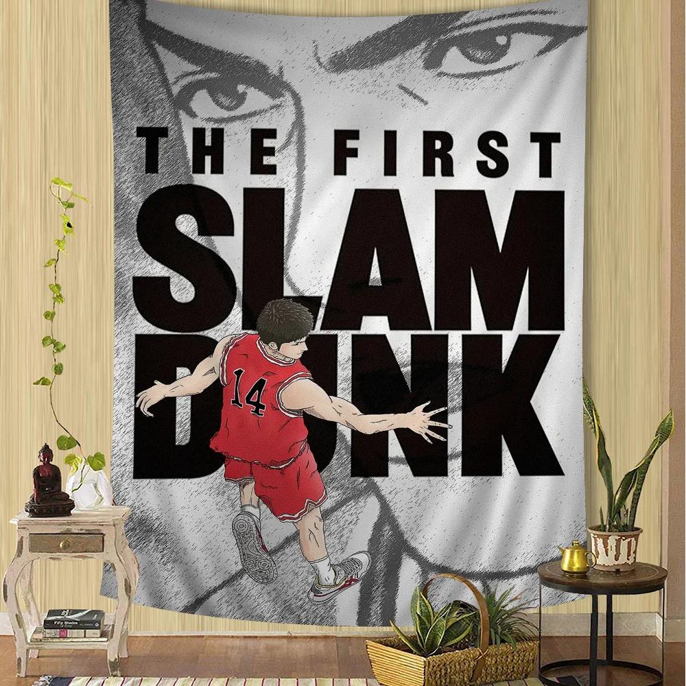 Anime SLAM DUNK Sakuragi DIY Wall Tapestry for Living Room Home Dorm Decor Wall Art Decor