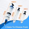 0.5L OilFluid Extractor Filling Oil Change Syringe Bottle Transfer Automotive Fuel Extraction Pump Hand Tool Oil Extractor Pump