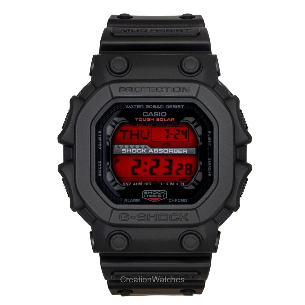 

Casio G-Shock Цифровой ремешок из полимерной смолы Солнечный GX-56BBR-1 200М Мужские часы красный