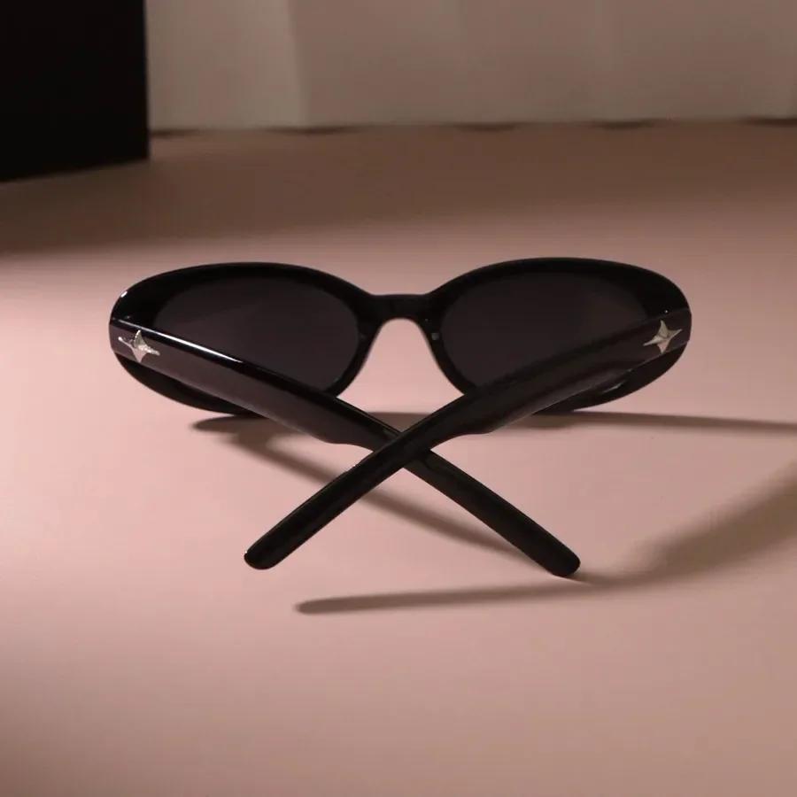 Casual Small Frame Oval Sunglasses Women Men Sun Glasses Female Mirror Colors Designer Brand Fashion Luxurious Eyewear