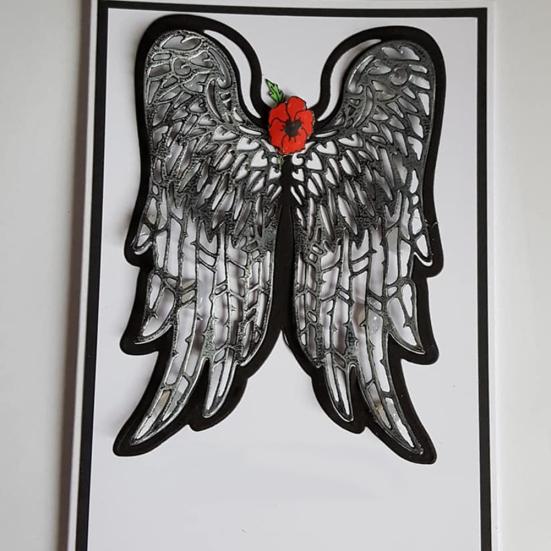 Angel Wings Metal Cutting Dies DIY Scrapbooking Cards Emboss Craft Mold