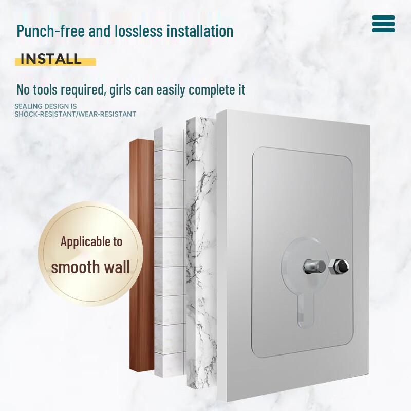 Aige Hotel Bathroom Wall-Mounted Large Roll Paper Dispenser