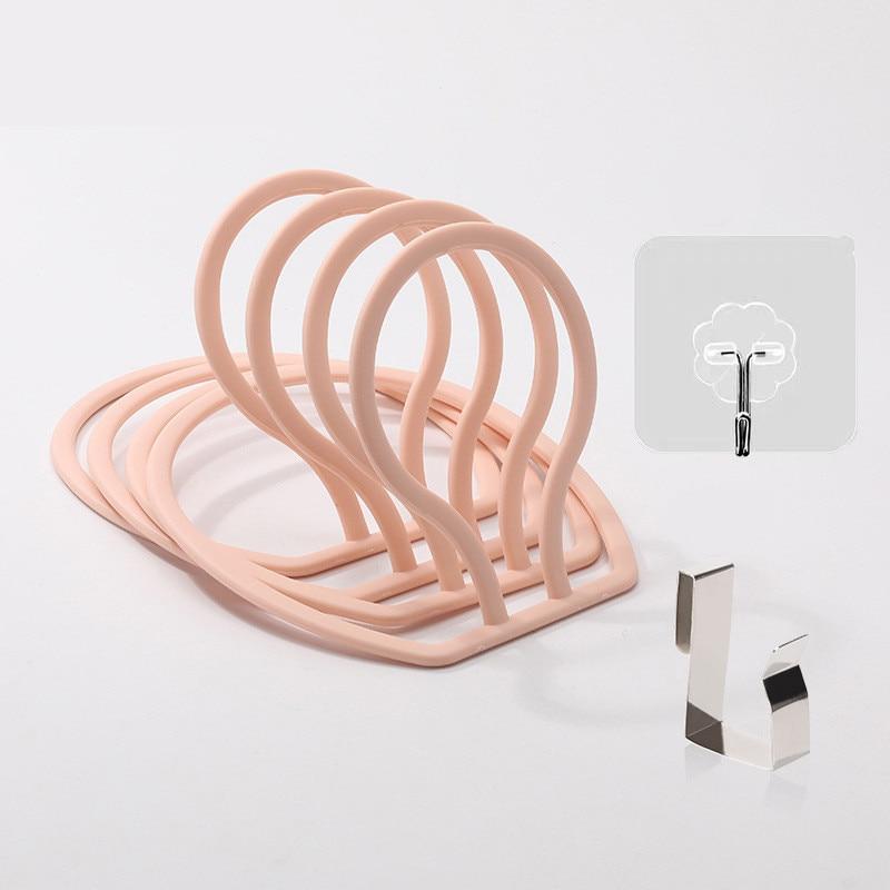 46 шт Бейсболка Подвесная стойка для двери Держатель для демонстрации шляп Дверной шкаф для одежды Шарф Полотенце Круглая полка для хранения Домашние органайзеры 1830₽