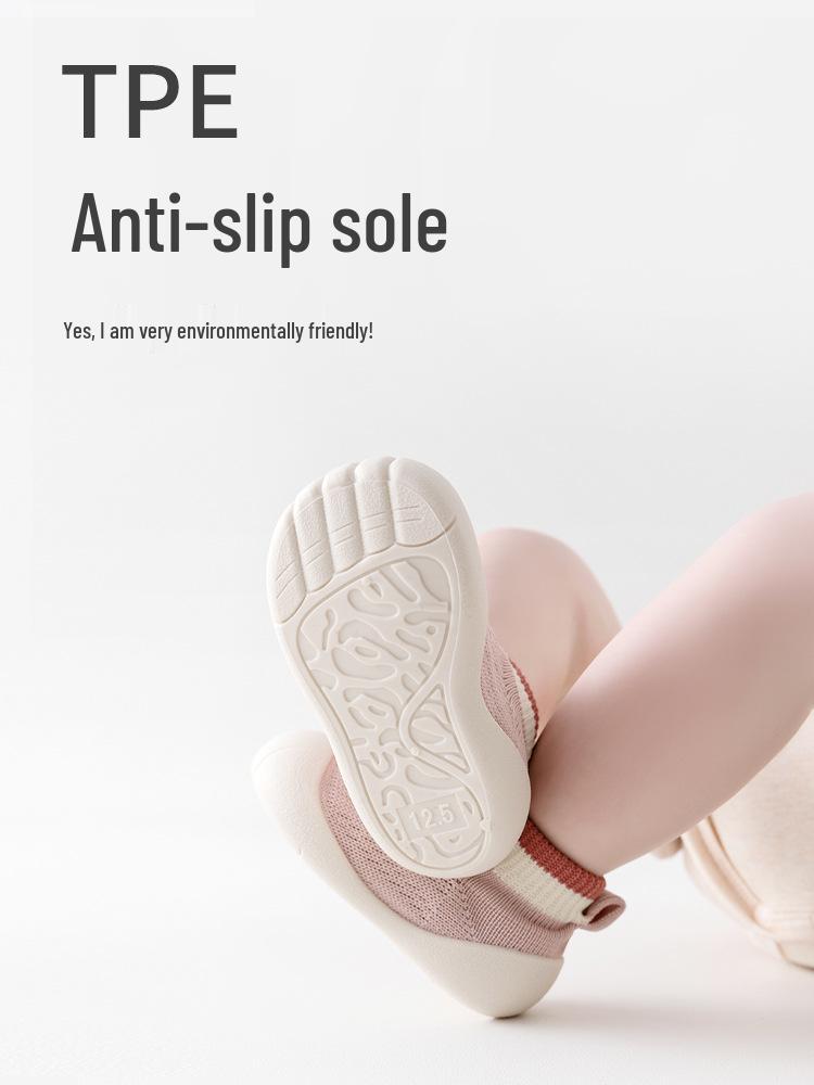 Non-slip Baby Soft Sole Indoor Shoes & Socks for Toddlers - Cold Protection for Boys & Girls - Autumn/Winter Collection