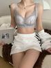 Medium-Thick Women's Underwire-Free Push-Up Bra with Side Support and Breathable Comfort
