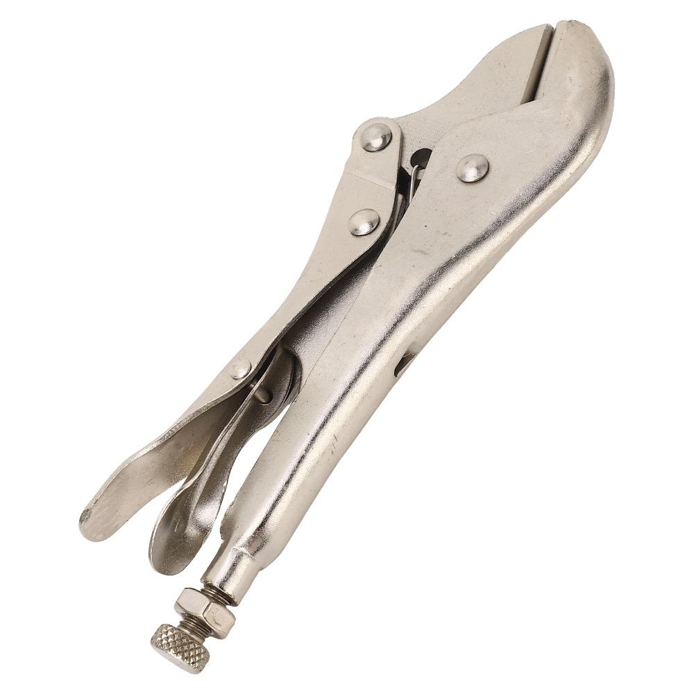 Szczypce nastawne z zakrzywionymi szczękami Stal 45 Narzędzie do uszczelniania i blokowania rur Metalowe uszczelnianie i zaciskanie rur