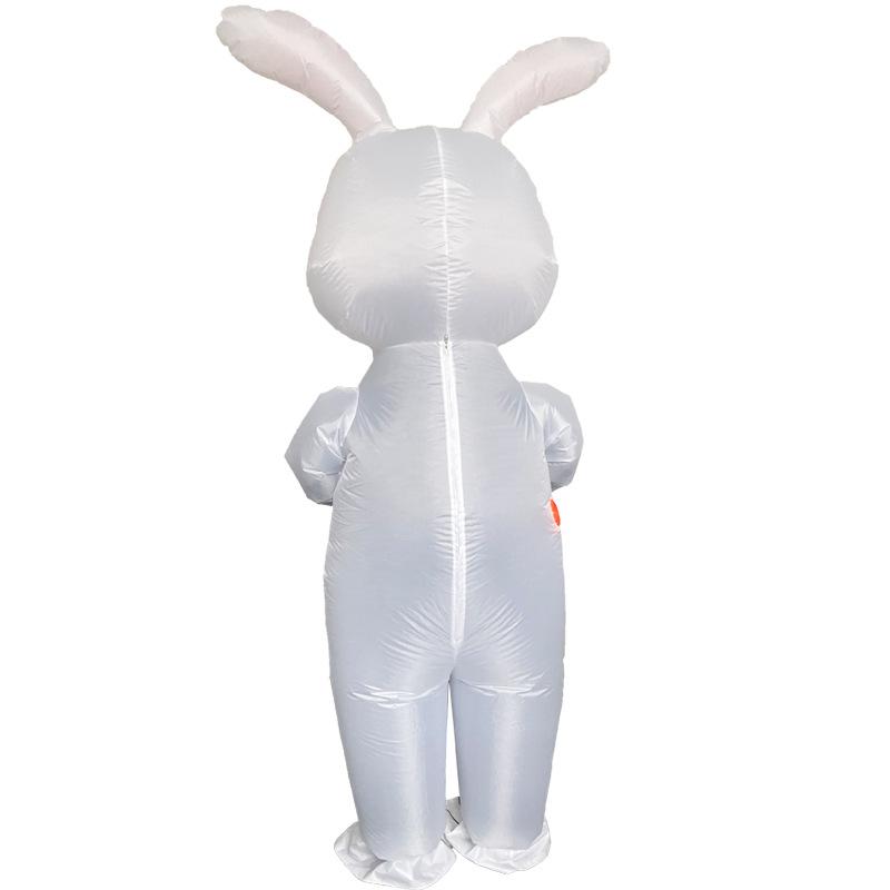 Christmas Explosive Suit Cartoon Doll Performance Atmosphere Props Easter Cute Egg Rabbit Inflatable Costume