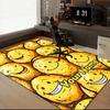 1PC Custom Name Happy Potato Faces Theme Floor Mat Ideal for Living Room, Game Rooms, Office, Bedroom, Floor Mat Playful Design