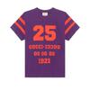 T Shirts Women's Purple Crew Neck Moderate 660744-XJD09-5137
