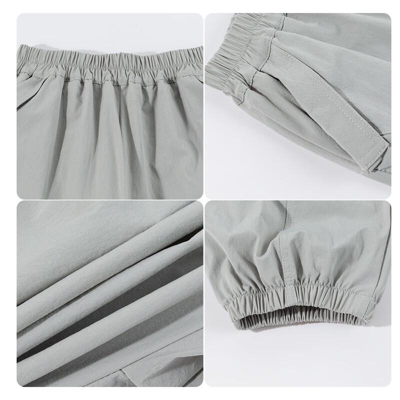 Beibeiyi Boys' Lightweight Mosquito Repellent Jogger Pants