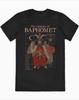 Vintage Baphomet Anatomy Tee Retro Occult Diagram Tshirt With Baphomet Alchemy Symbols Print Grunge Cotton Top