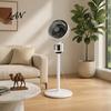 Living Room Fan Mini Floor Fan, Portable USB Air Circulation for Home Office, 3 Natural Breeze Speed Quiet Stand with 5m Airflow, Wide Angle