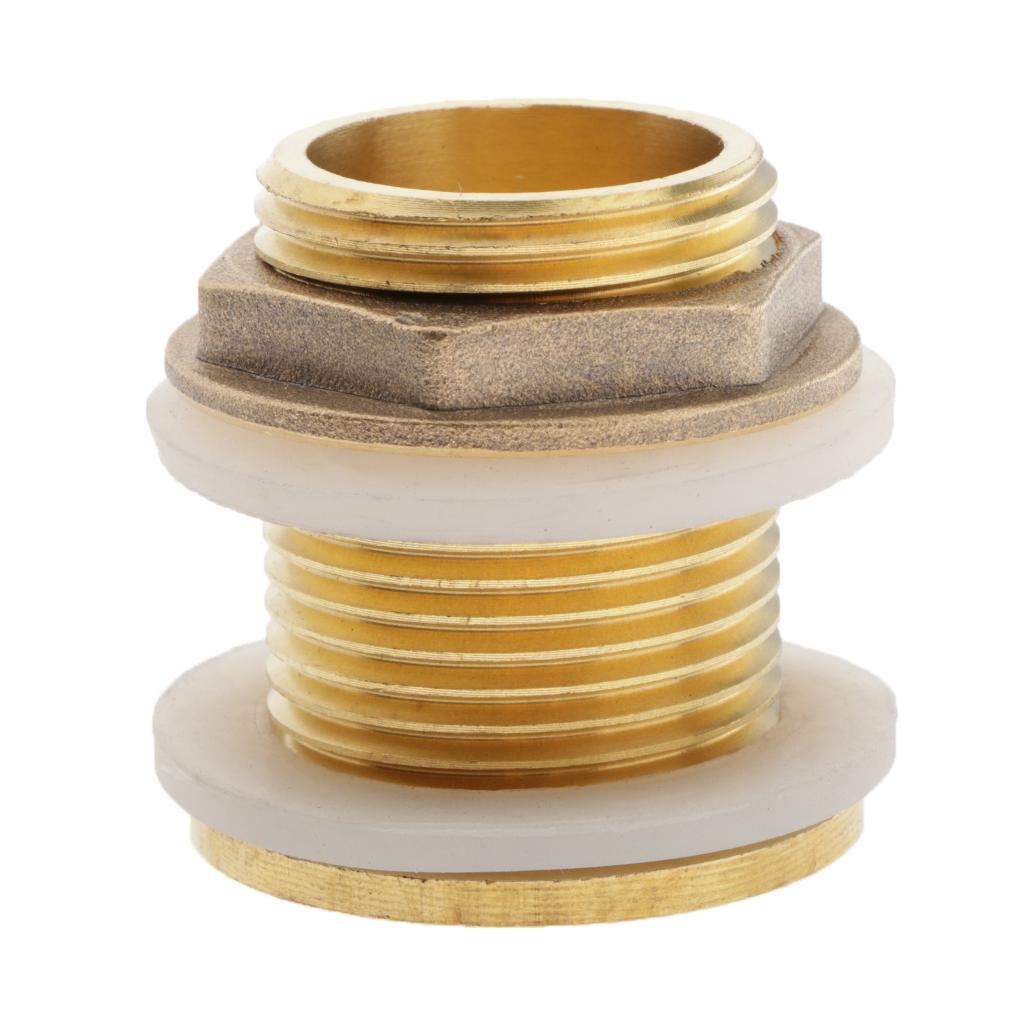 Details about Water Tank Connector 1/2Inch Soild Brass 2Pcs Bulkhead Tank Fitting Good Quality Details about Water Tank Connector 1/2Inch Soild Brass 2Pcs Bulkhead Tank Fitting Good Quality