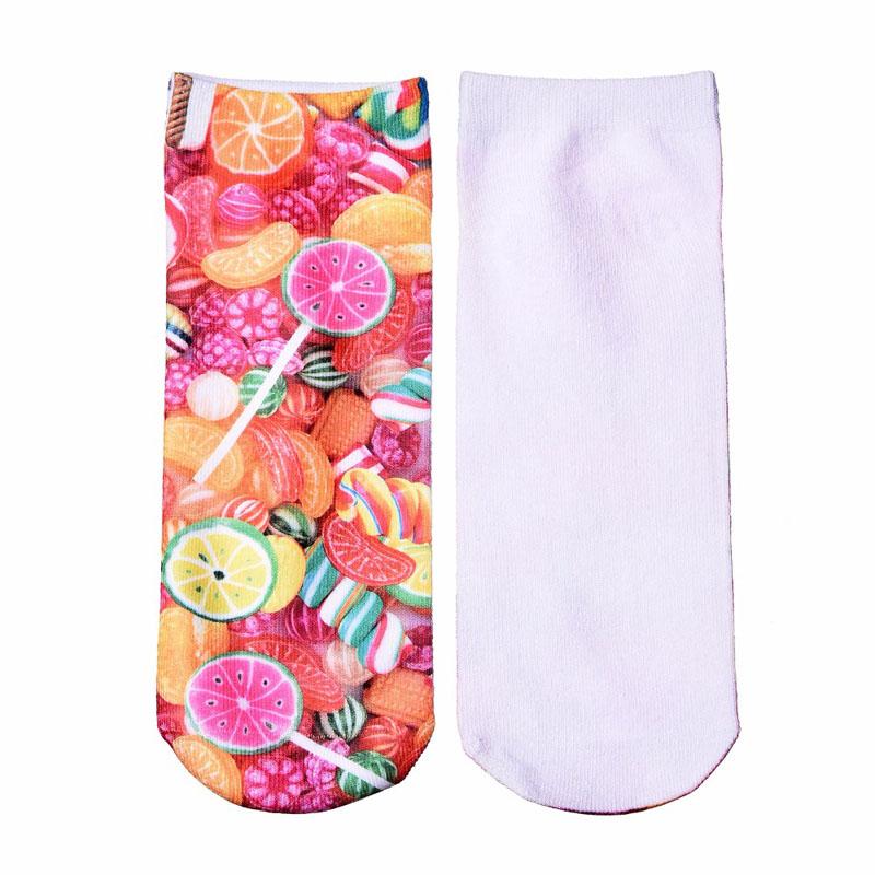 Neu 3D Druck Tier Mode Tiger Panda Katze Hund Löwe Süßigkeiten Fleisch Kunst Bunt Damen Lustige Socken Neuheit Geschenk Dropship