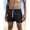 Men's Quick Dry Bull Print Swimming Shorts Breathable Surf Pants with Drawstring Pocket Summer Beach Shorts