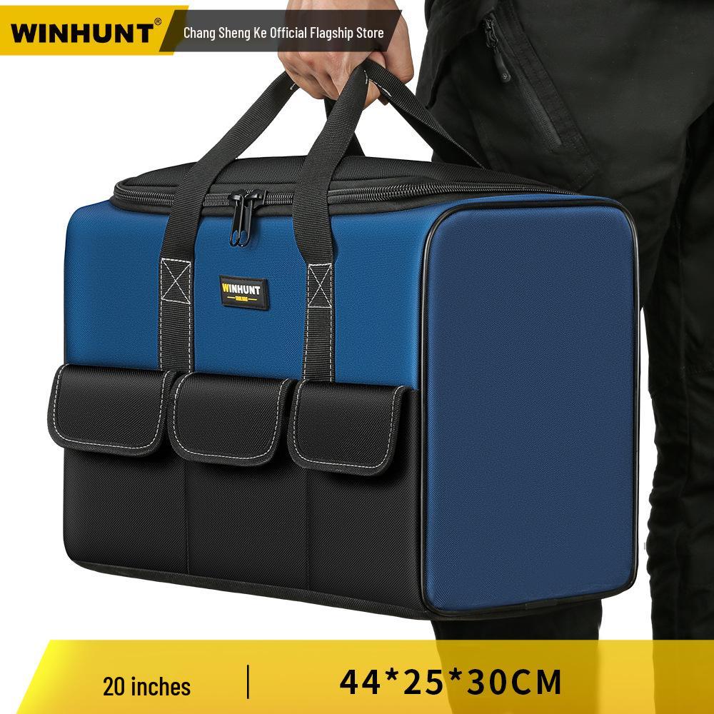 Everwinners Sturdy Multifunctional Canvas Tool Bag for Electricians