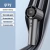 100-Speed Handheld USB Fan with Digital Display - Portable Turbine for Outdoor Camping