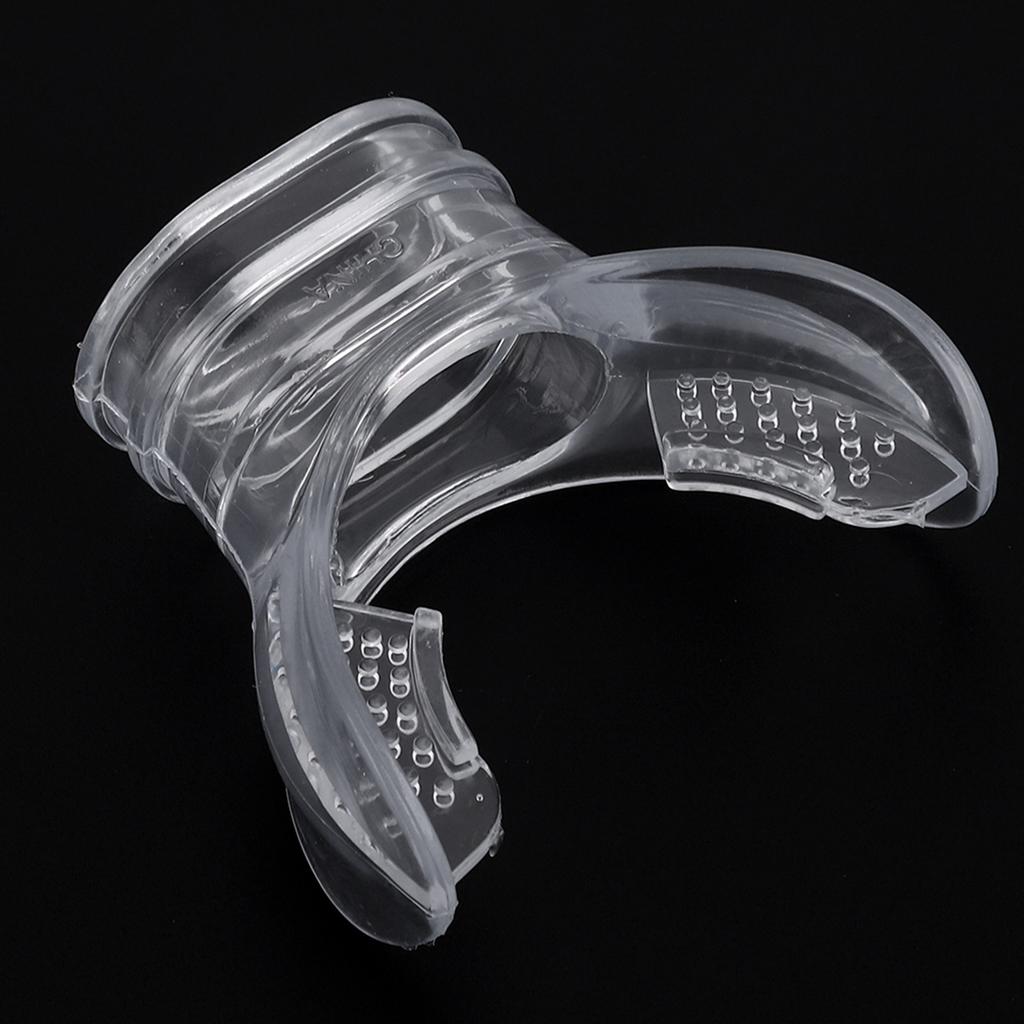 Transparent PVC Professional Scuba Diving Standard Bite Mouthpiece