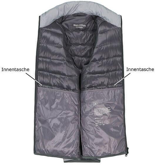 Зимняя куртка Marc O'Polo Steppjacket Воротник-стойка Микрофибра серый