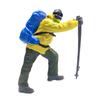 Realistic Hiking People Figure Model 1:64 Scale Hand Painted Miniature Figures for Dioramas Props,Photography Collectors