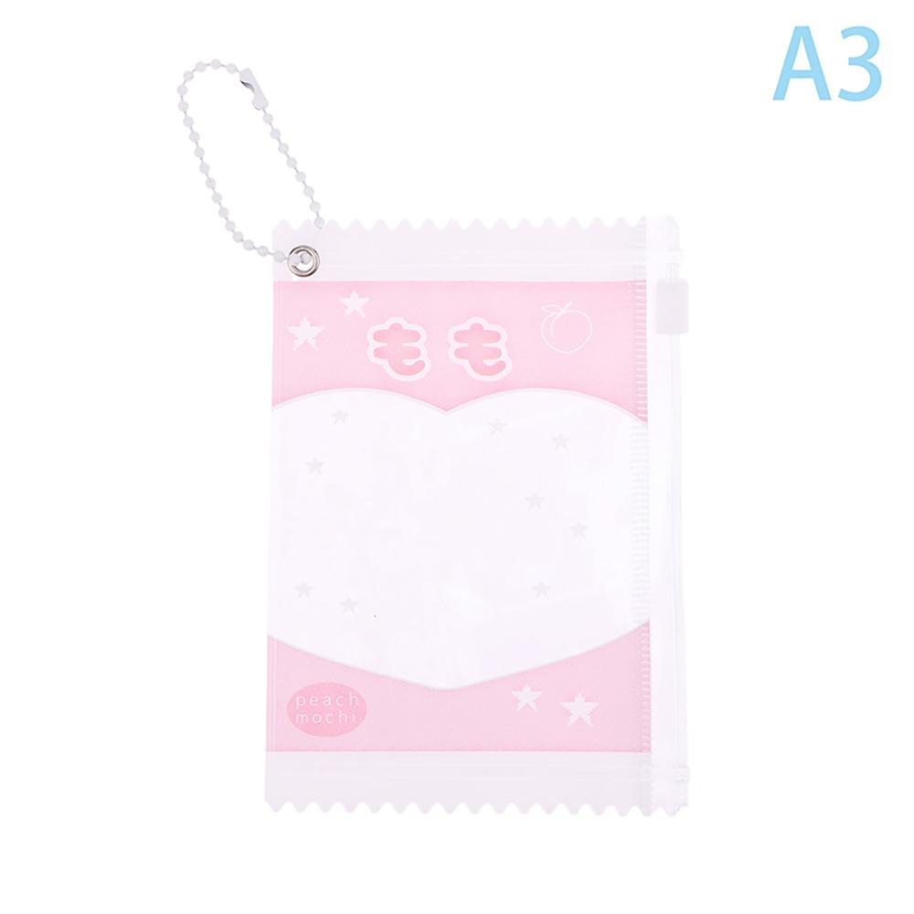 1Pcs Props Badge Storage Display Candy Bag Plastic Protective Shell Durable Card Sleeves