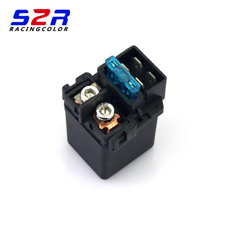 Motorcycle Rectifier Electric Motor Spare Solenoid Voltage Starter Relay For Yamaha FZ 16 FZ16 YS150 YS 150 FZ16 чёрный