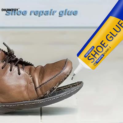 Strong Shoe Repair Glue, Waterproof Adhesive for Sneakers, Leather, Rubber, Wood, Metal, Glass and Fabric