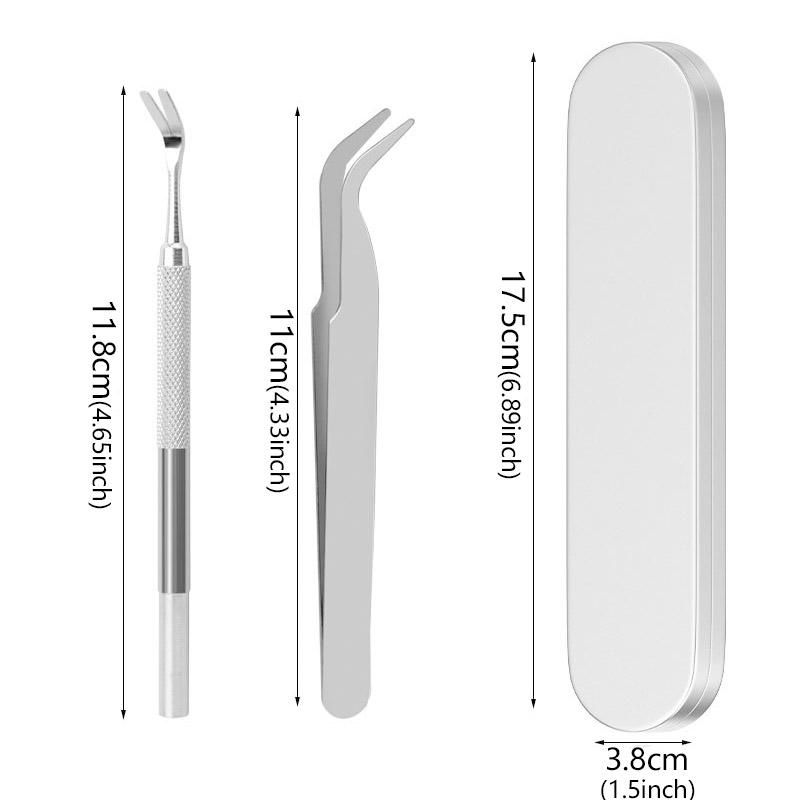 1Set Tick Removal Tool Professional Tick Removal Tweezers Used for Removing Tool Professional Tick Tweezers Dog Dog Accessories