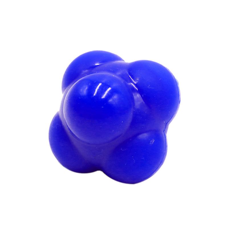 Hexagonal Sensory Reaction Ball for Children's Training and Speed Development