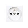 Socket With Earthing Teriux Fr230-Wh