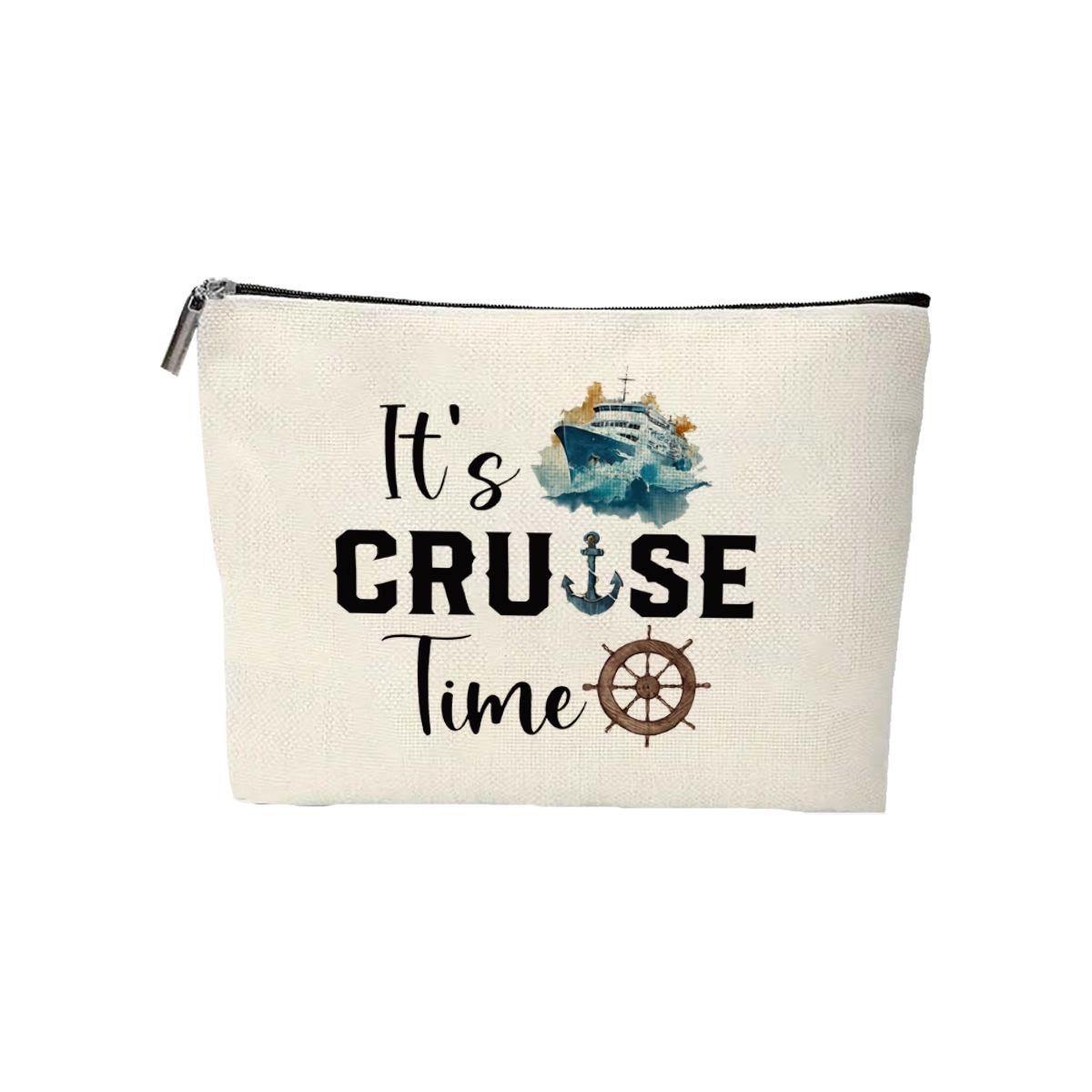 

Beach Life Sardine Makeup Bag – Summer Vacation Travel Organizer & Accessories Pouch 18-22 cm