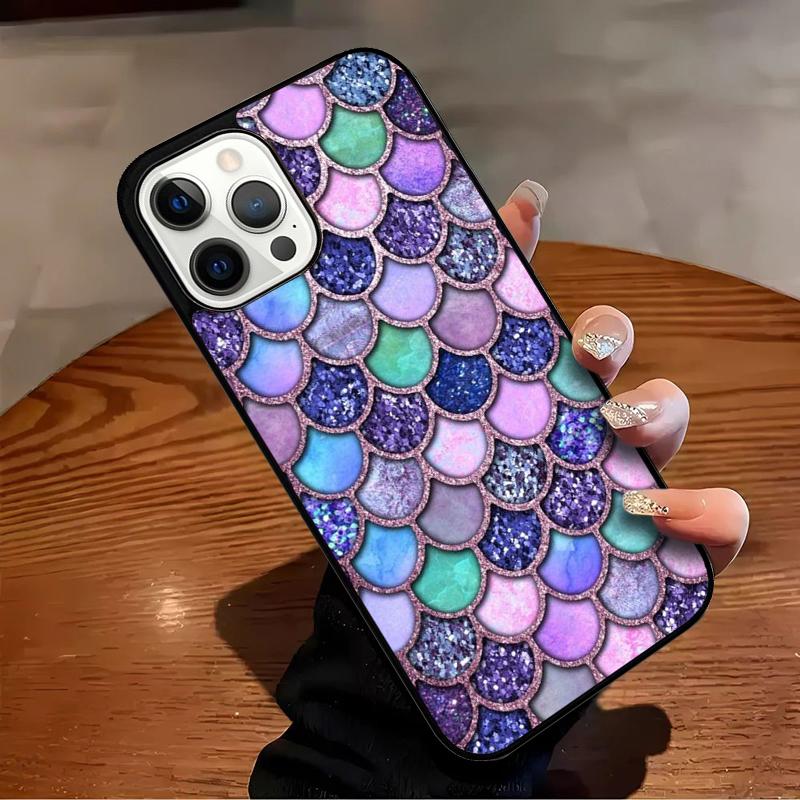 Mermaid Phone Case For iPhone 17 Air 16 15 14 13 12 11 Pro Max Max Plus Bumper Case Cover