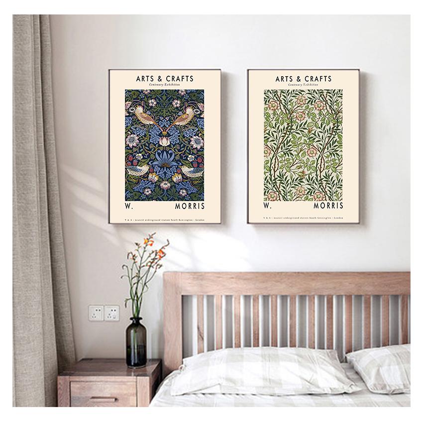 Art Canvas Painting Green Plant Nordic Posters and Prints Decor Picture Modern Home Decoration Arts & Crafts Floral Poster Wall