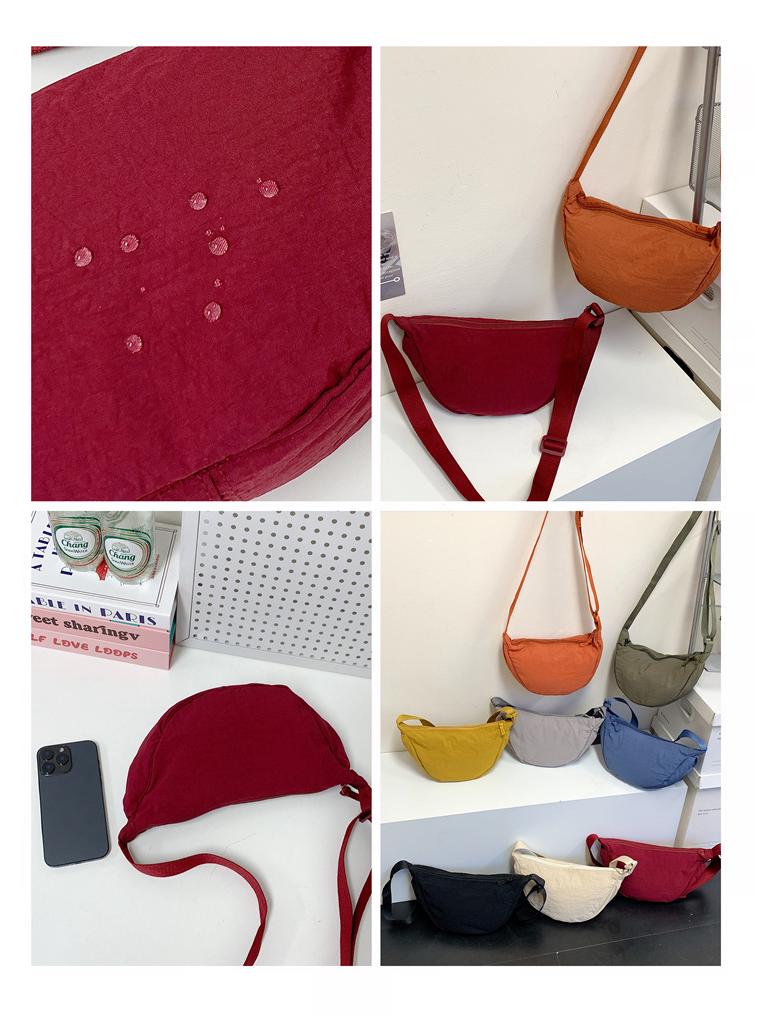 Herbst 2025 Damen Japanische Halbmond Schulter- & Umhängetasche