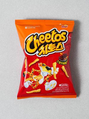 Lotte Cheetos Smoky BBQ Flavor Snack 64g