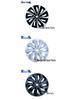 Wheel Covers for Venucia R50/D50 (15-inch) and R30 (14-inch) – Iron & Steel Decorative Wheel Caps