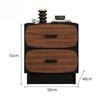 Wooden Night Table Bedroom Side Bed Tables Living Room Luxury Retro Storage Cabinet Household Modern Bedroom Organizer Furniture