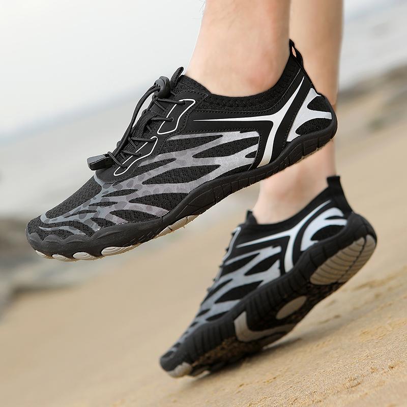 Unisex Barefoot Wading Shoes Quick Dry Summer Aqua Shoes Breathable Pool Seaside Water Sports Shoes for Surfing Diving Swimming