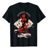 Unisex Shirt Cotton Oversize Large Size New Camiseta Masónica Devil Girl 666 Widows Sons