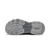 Li Ning Cushioning Slip Resistant Abrasion Resistant Breathable Support Lightweight Low top Casual Shoes Men's Gray AGLW003-4