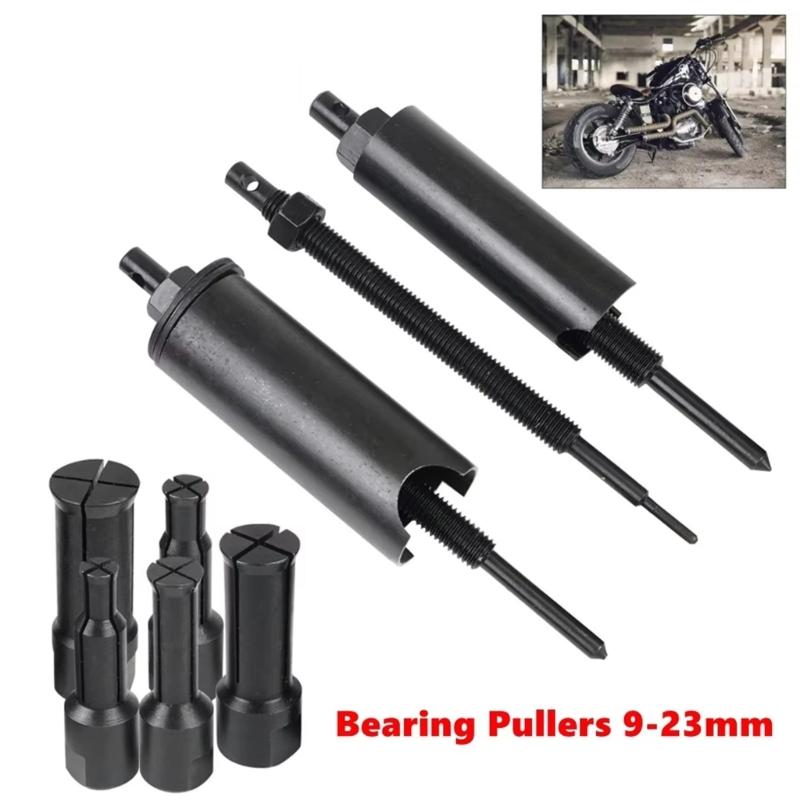 Easy To Use Motorcycle Bearing Pullers Disassembly 9-23mm Inner Bearing Extractor Kit Suitable for Efficient Maintenance