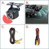 AHD 1920x1080P Car For View Camera 200° Fisheye Golden Lens Full HD Night Vision Vehicle back car reversing Front Camera