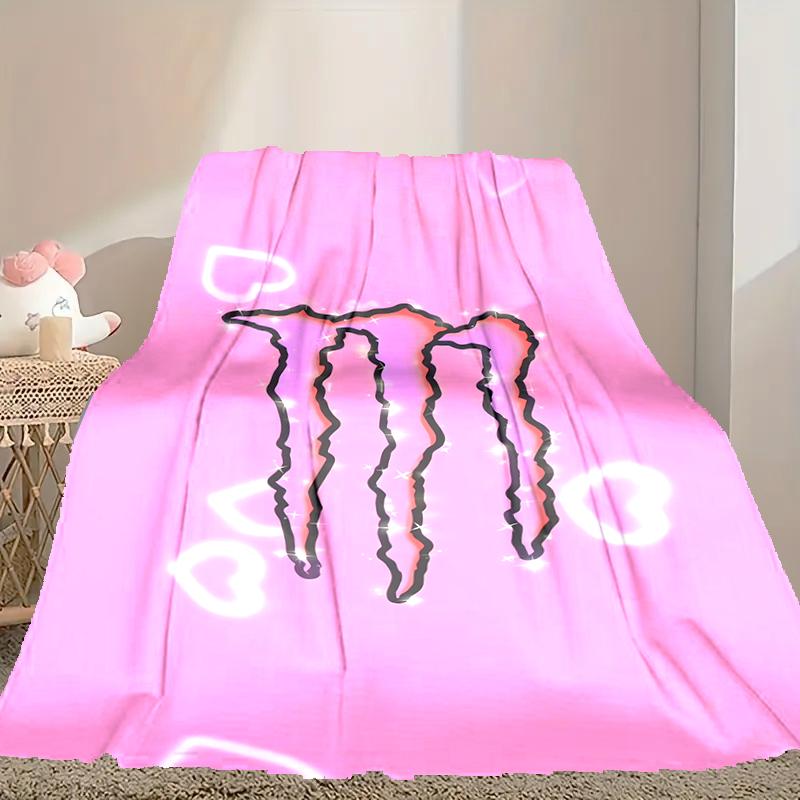 [Monster Blanket] Soft Throw Blanket for Bed Sofa, Holiday Gift Blanket for Women Men Family Friend