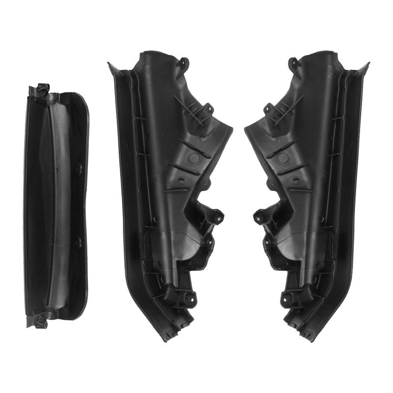 Left Right 3Pcs 51717169419 51717169420 51717169421 Car Engine Upper Compartment Partition Panel Set For BMW X5 X6 E70 E71 E72